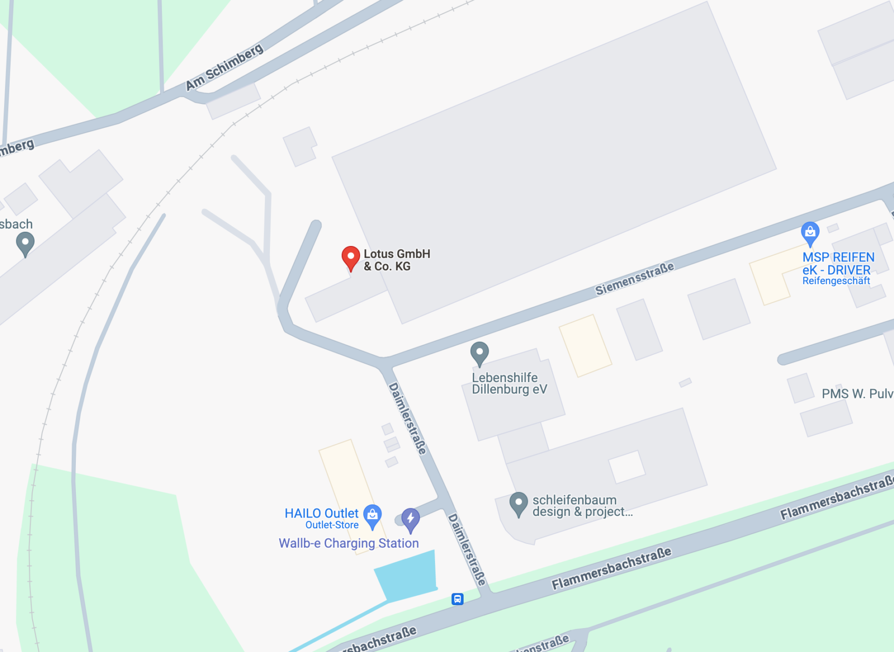Lotus-Googlemaps-Karte
